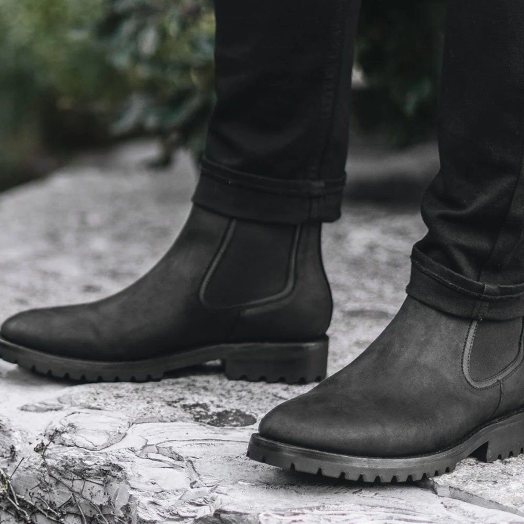 Thursday Boot Company Men's Black Leather Classic Legend Chelsea Boot Size 9